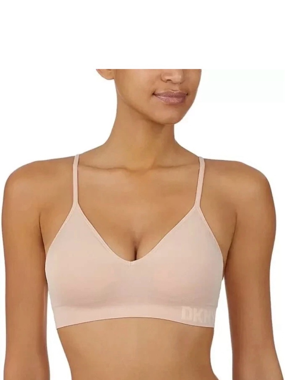 NIB DKNY 2 Pack Seamless Bra Large - Picture 3 of 7